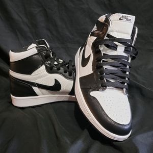 Black and white High Air Jordan 1